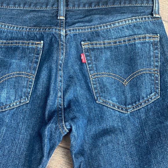 Vintage Ladies Levi’s. Dark blue denim wash. Boot cut. Size 30x30. - Picture 3 of 6